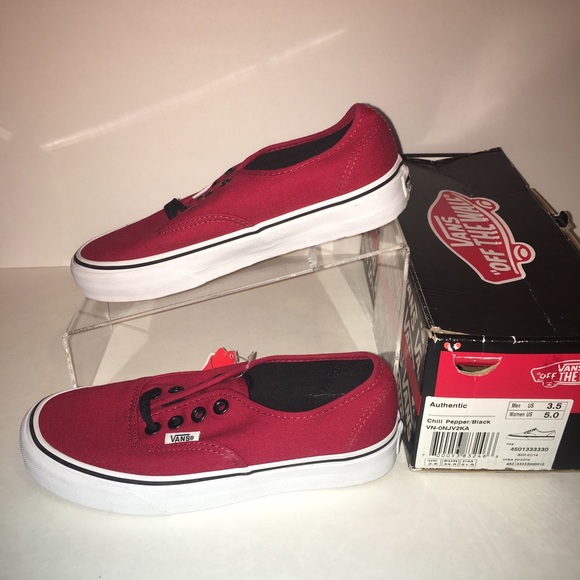 vans authentic size 5